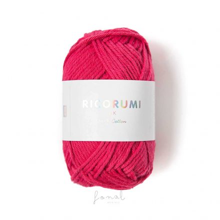 Ricorumi dk 100% pamut fonal - 013 Málna