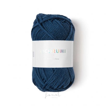 Ricorumi dk 100% pamut fonal - 035 Éjkék