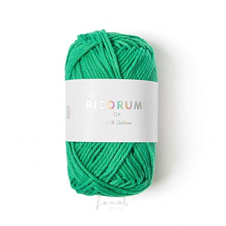 Ricorumi dk 100% pamut fonal - 044 Fűzöld