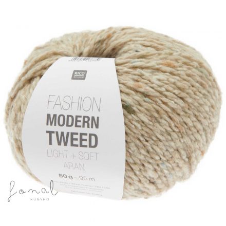 Rico Fashion Modern Tweed aran - 016 Homok