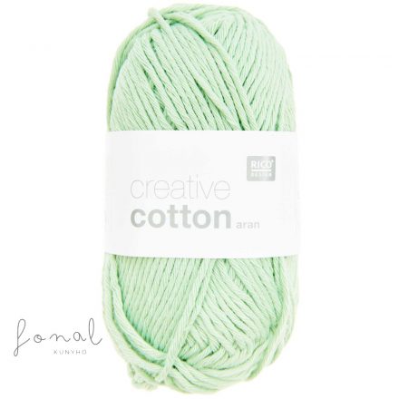 Rico Creative Cotton aran 100% pamut fonal - 42 Kékeszöld